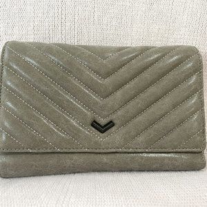Botkier New York Soho Quilted Leather Wallet On A Chain